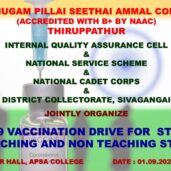 COVID-19 VACCINATION DRIVE